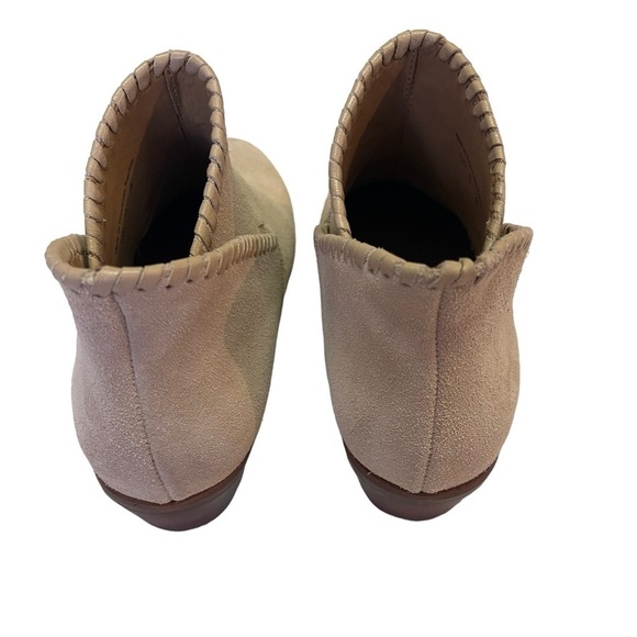 Jack Rogers suede sand color booties womens size 6.5 - Picture 6 of 8